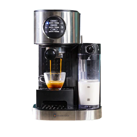 espressor manual latte